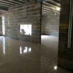 Floor Screeds for New Properties - shiny screeded floor complete