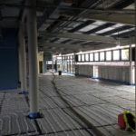 Liquid Screed Services before liquid - underfloor heating laid