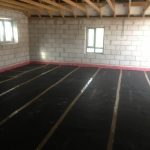 dark floor Acoustic Flooring Solutions and installation