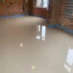 Finished Floor Screed - house renovation liquid screed drying time