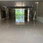 completed Liquid Screed Floor- drying process