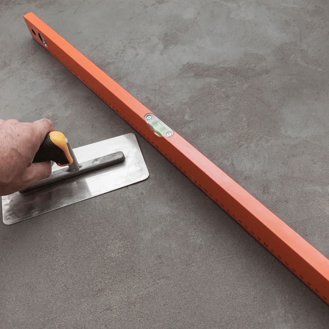 Concrete screed laid by GM Floor Screeds: concrete screeding company UK